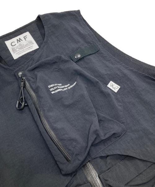 CMF OUTDOOR GARMENT（コンフィーアウトドアガーメント）CMF OUTDOOR GARMENT (コンフィーアウトドアガーメント) OVERLAY VEST ブラック サイズ:Sの古着・服飾アイテム