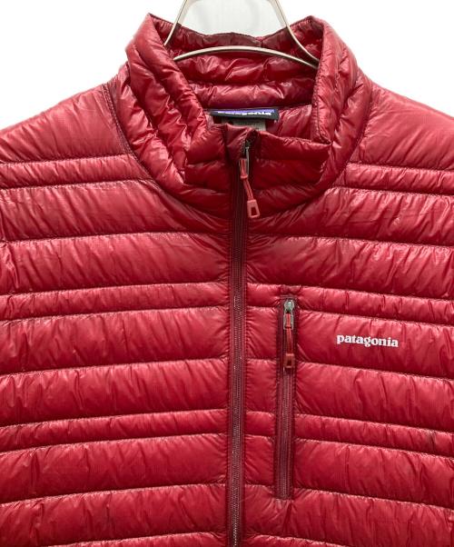 Patagonia（パタゴニア）Patagonia (パタゴニア) ウルトラライト ダウン ジャケット レッド サイズ:SIZE Mの古着・服飾アイテム