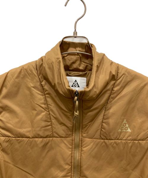 NIKE ACG（ナイキエーシージー）NIKE ACG (ナイキエーシージー) 中綿ベスト ブラウン サイズ:SIZE Mの古着・服飾アイテム