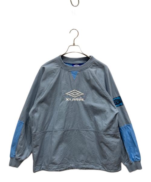 UMBRO（アンブロ）UMBRO (アンブロ) X-LARGE (エクストララージ) DRILL TOP ブルー サイズ:Mの古着・服飾アイテム