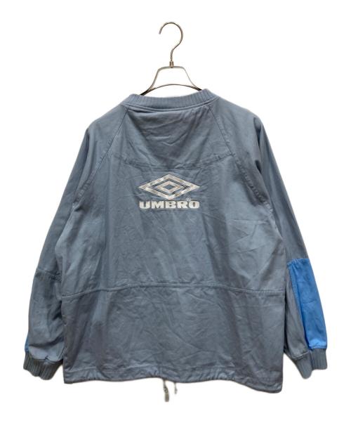 UMBRO（アンブロ）UMBRO (アンブロ) X-LARGE (エクストララージ) DRILL TOP ブルー サイズ:Mの古着・服飾アイテム