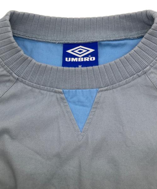 UMBRO（アンブロ）UMBRO (アンブロ) X-LARGE (エクストララージ) DRILL TOP ブルー サイズ:Mの古着・服飾アイテム
