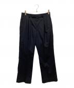 AURALEEオーラリー）の古着「SUPER FINE TROPICAL WOOL SLACKS」｜ネイビー