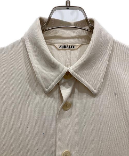 AURALEE（オーラリー）AURALEE (オーラリー) WOOL MAX GABARDINE HAND PAINTED SHIRTS ベージュ サイズ:SIZE 1の古着・服飾アイテム
