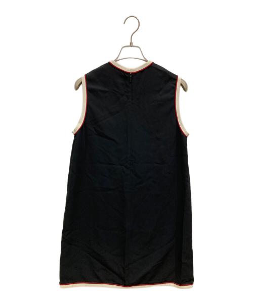 GUCCI（グッチ）GUCCI (グッチ) ストレッチチュニック ブラック サイズ:40の古着・服飾アイテム