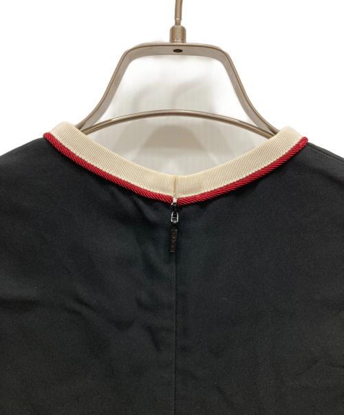 GUCCI（グッチ）GUCCI (グッチ) ストレッチチュニック ブラック サイズ:40の古着・服飾アイテム