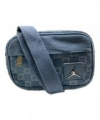 JORDAN BRANDジョーダン ブランド）の古着「JAU MONOGRAM CAMERA BAG」｜ブルー