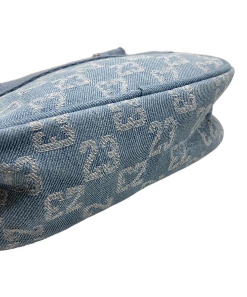 JORDAN BRAND（ジョーダン ブランド）JORDAN BRAND (ジョーダン ブランド) JAU MONOGRAM CAMERA BAG ブルーの古着・服飾アイテム