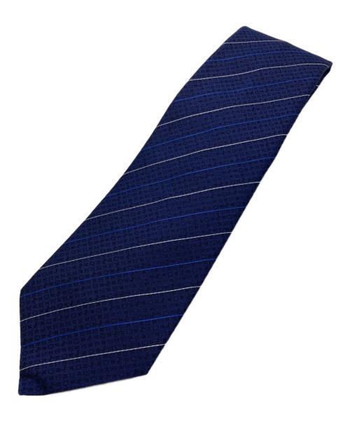 LOUIS VUITTON（ルイ ヴィトン）LOUIS VUITTON (ルイ ヴィトン) レジメンタルモノグラムタイ ネイビー サイズ:-の古着・服飾アイテム
