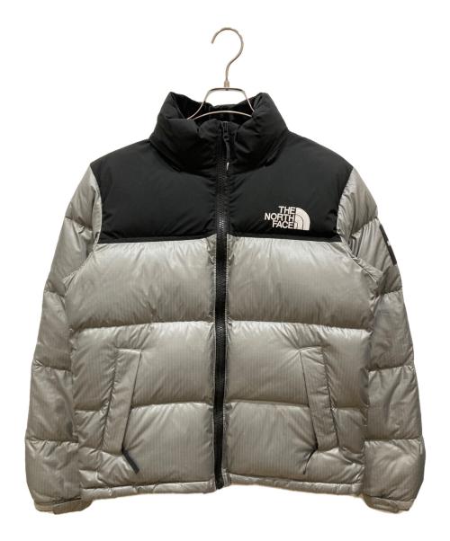 THE NORTH FACE（ザ ノース フェイス）THE NORTH FACE (ザ ノース フェイス) NOVELTY NUPTSE DOWN JACKET ブラック×シルバー サイズ:SIZE Sの古着・服飾アイテム