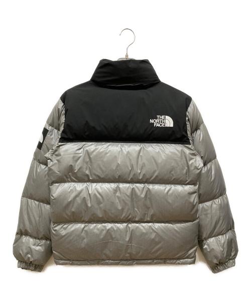 THE NORTH FACE（ザ ノース フェイス）THE NORTH FACE (ザ ノース フェイス) NOVELTY NUPTSE DOWN JACKET ブラック×シルバー サイズ:SIZE Sの古着・服飾アイテム