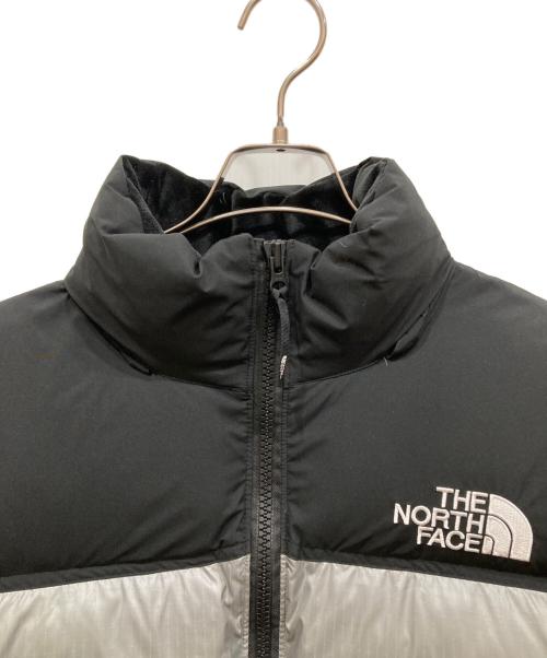 THE NORTH FACE（ザ ノース フェイス）THE NORTH FACE (ザ ノース フェイス) NOVELTY NUPTSE DOWN JACKET ブラック×シルバー サイズ:SIZE Sの古着・服飾アイテム