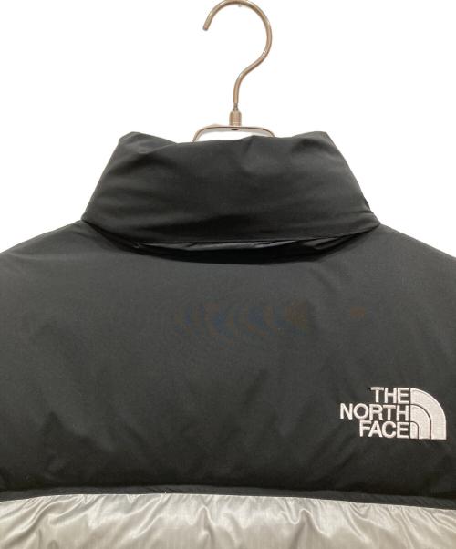 THE NORTH FACE（ザ ノース フェイス）THE NORTH FACE (ザ ノース フェイス) NOVELTY NUPTSE DOWN JACKET ブラック×シルバー サイズ:SIZE Sの古着・服飾アイテム