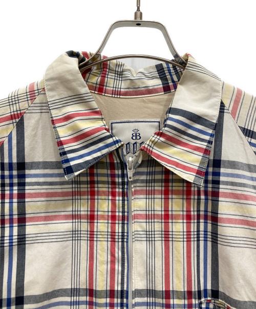 BARACUTA（バラクータ）BARACUTA (バラクータ) マドラスチェックジップジャケット マルチカラー サイズ:42の古着・服飾アイテム