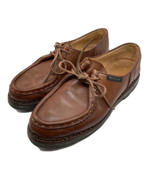 PARABOOT（パラブーツ）PARABOOT (パラブーツ) morzine チロリアンシューズ ブラウン サイズ:SIZE 44の古着・服飾アイテム