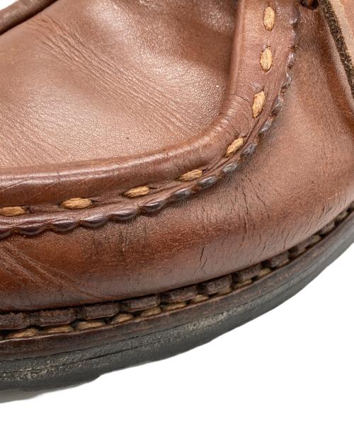 PARABOOT（パラブーツ）PARABOOT (パラブーツ) morzine チロリアンシューズ ブラウン サイズ:SIZE 44の古着・服飾アイテム
