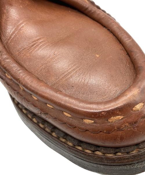 PARABOOT（パラブーツ）PARABOOT (パラブーツ) morzine チロリアンシューズ ブラウン サイズ:SIZE 44の古着・服飾アイテム