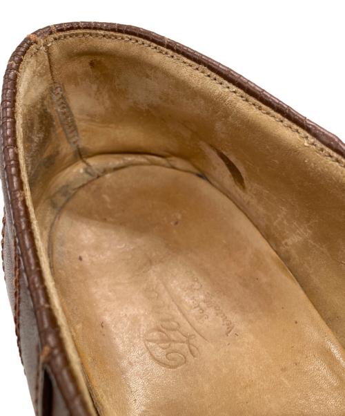 PARABOOT（パラブーツ）PARABOOT (パラブーツ) morzine チロリアンシューズ ブラウン サイズ:SIZE 44の古着・服飾アイテム