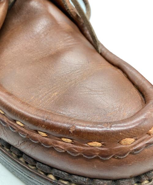 PARABOOT（パラブーツ）PARABOOT (パラブーツ) morzine チロリアンシューズ ブラウン サイズ:SIZE 44の古着・服飾アイテム