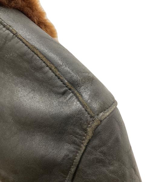 USED（ユーズド）USED (ユーズド) ライナー付ロングレザージャケット ブラック サイズ:SIZE Freeの古着・服飾アイテム