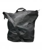 PORTERポーター）の古着「フランク2WAYレザーショルダーバッグ」｜ブラック