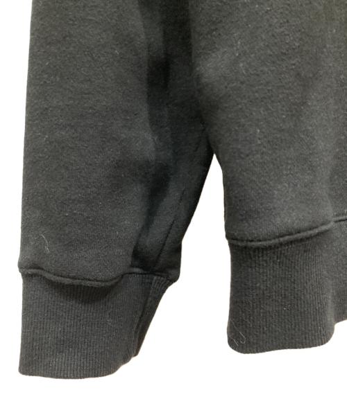 OY（オーワイ）OY (オーワイ) ハーフジップロゴスウェット ブラック サイズ:FREEの古着・服飾アイテム