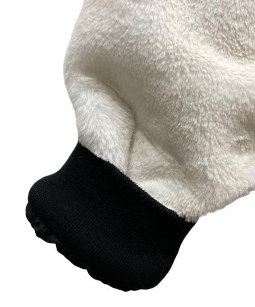 OY（オーワイ）OY (オーワイ) LOGO FUR HOODIE JACKET ホワイト サイズ:FREEの古着・服飾アイテム