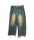 MENESメネス）の古着「デニムパンツ」｜インディゴ
