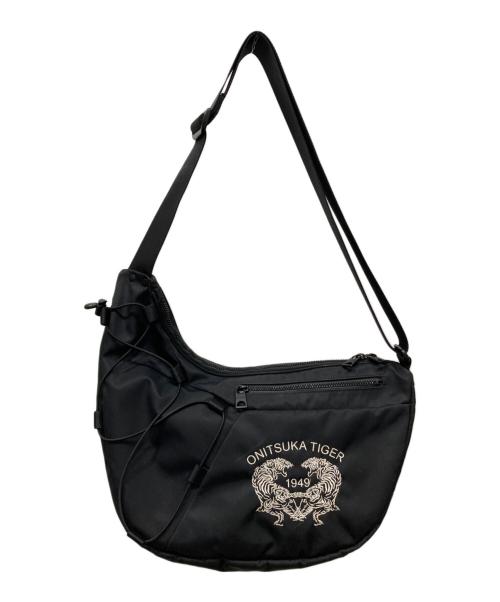 Onitsuka Tiger（オニツカタイガー）Onitsuka Tiger (オニツカタイガー) MESSENGER BAG メッセンジャーバッグ ブラックの古着・服飾アイテム