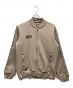 MASTER BUNNY EDITIONマスターバニーエディション）の古着「4WAYストレッチ 吸水 UVカット フルジップジャケット」｜ベージュ