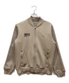 MASTER BUNNY EDITION（マスターバニーエディション）の古着「4WAYストレッチ 吸水 UVカット フルジップジャケット」｜ベージュ
