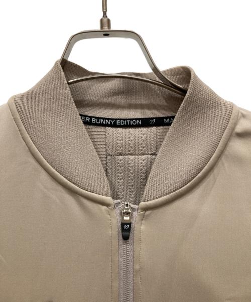 MASTER BUNNY EDITION（マスターバニーエディション）MASTER BUNNY EDITION (マスターバニーエディション) 4WAYストレッチ 吸水 UVカット フルジップジャケット ベージュ サイズ:	SIZE 4の古着・服飾アイテム
