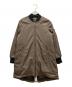 DIESEL（ディーゼル）の古着「ロングダウンMA1コート」｜カーキ