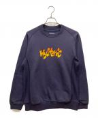 histericヒステリック）の古着「プリントスウェット」｜ネイビー