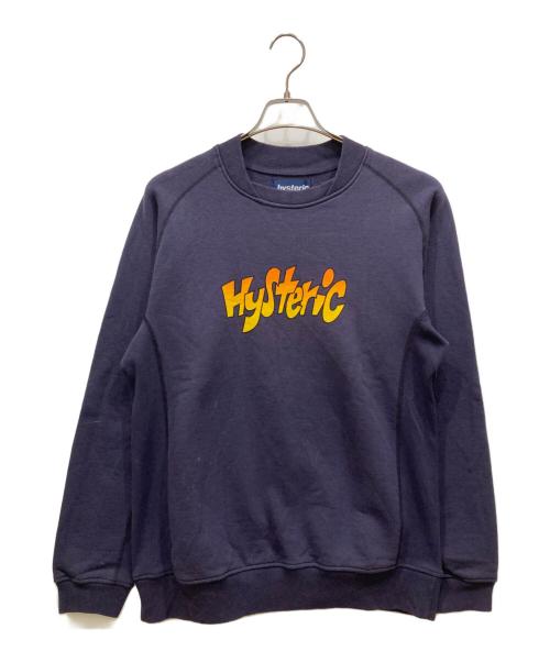 histeric（ヒステリック）histeric (ヒステリック) プリントスウェット ネイビー サイズ:FREEの古着・服飾アイテム