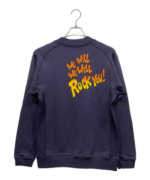 histeric（ヒステリック）histeric (ヒステリック) プリントスウェット ネイビー サイズ:FREEの古着・服飾アイテム