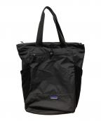 Patagoniaパタゴニア）の古着「2way 折りたたみ トートパック 24L」｜ブラック