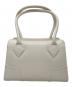 Vivienne Westwood (ヴィヴィアンウエストウッド) プレーンハンドバッグ ホワイト：20000円