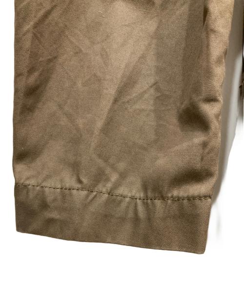 ISSEY MIYAKE WHITE LABEL（イッセイミヤケホワイトレーベル）ISSEY MIYAKE WHITE LABEL (イッセイミヤケホワイトレーベル) コットンテーラードジャケット ブラウン サイズ:1の古着・服飾アイテム