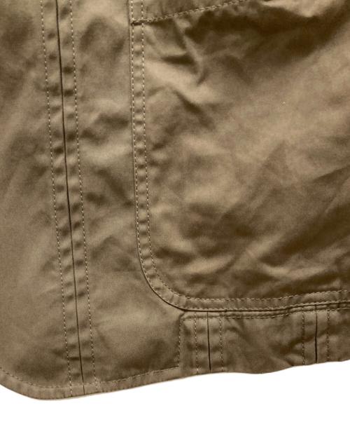 ISSEY MIYAKE WHITE LABEL（イッセイミヤケホワイトレーベル）ISSEY MIYAKE WHITE LABEL (イッセイミヤケホワイトレーベル) コットンテーラードジャケット ブラウン サイズ:1の古着・服飾アイテム
