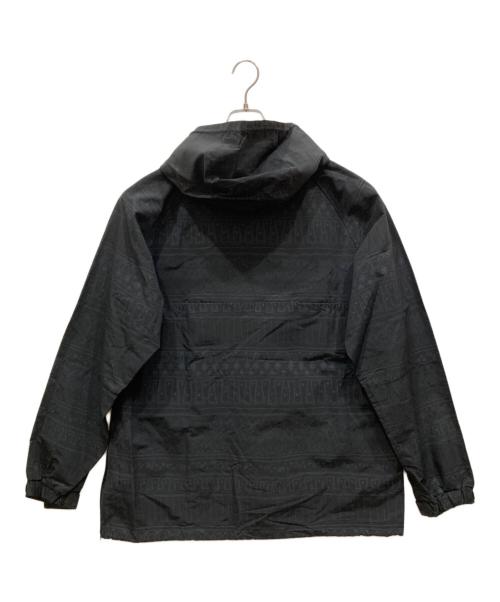 stussy（ステューシー）stussy (ステューシー) 00's総柄アノラックジャケット ブラック サイズ:SIZE XLの古着・服飾アイテム