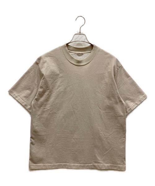 AURALEE（オーラリー）AURALEE (オーラリー) STAND UP TEE ベージュ サイズ:SIZE 3の古着・服飾アイテム