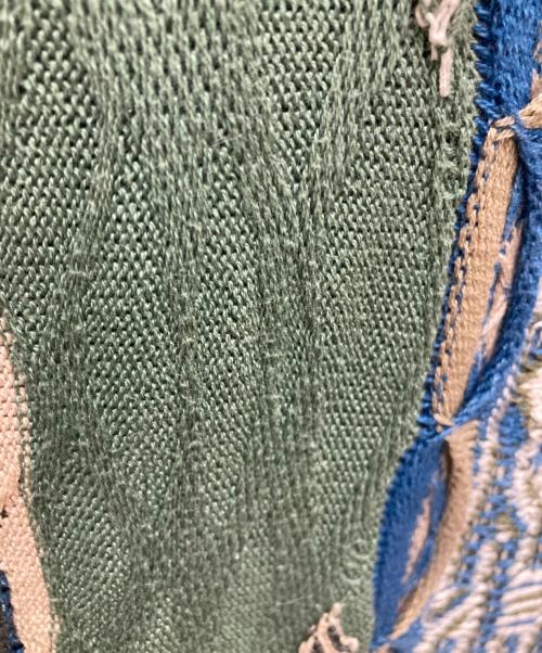 Coogi（クージー）Coogi (クージー) 3Dニット ブルー サイズ:SIZE Mの古着・服飾アイテム