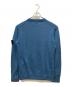 STONE ISLAND (ストーンアイランド) クルーネックニット ブルー サイズ:	SIZE L：15000円