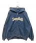 SUPPLIER（サプライヤー）の古着「ジップパーカー」｜ブルー