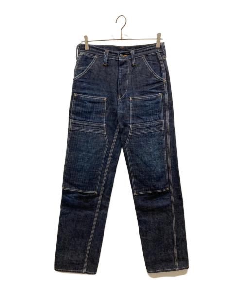 SAMURAI JEANS（サムライジーンズ）SAMURAI JEANS (サムライジーンズ) 17oz デニムダブルニーワークパンツ ブルー サイズ:	SIZE 30の古着・服飾アイテム