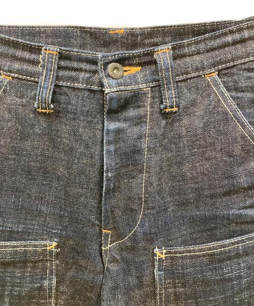 SAMURAI JEANS（サムライジーンズ）SAMURAI JEANS (サムライジーンズ) 17oz デニムダブルニーワークパンツ ブルー サイズ:	SIZE 30の古着・服飾アイテム