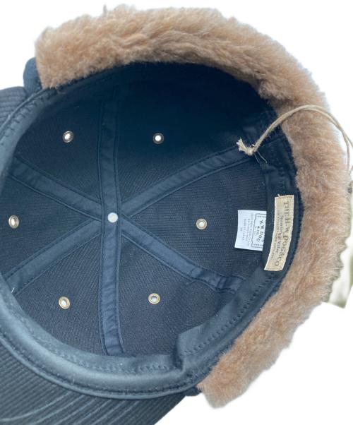 THE H.W.DOG&CO.（エイチダブリュードッグアンドコー）THE H.W.DOG&CO. (エイチダブリュードッグアンドコー) DECK CAP ブラック サイズ:	SIZE 38の古着・服飾アイテム