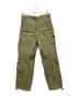 G-STAR RAW (ジースターロゥ) MULTI POCKET CARGO RELAXED JEANS グリーン サイズ:SIZE 71cm (W28)：6000円