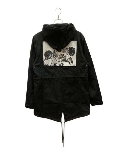 BABYLONE（バビロン）BABYLONE (バビロン) バックプリント M-51/モッズコート ブラック サイズ:SIZE Lの古着・服飾アイテム